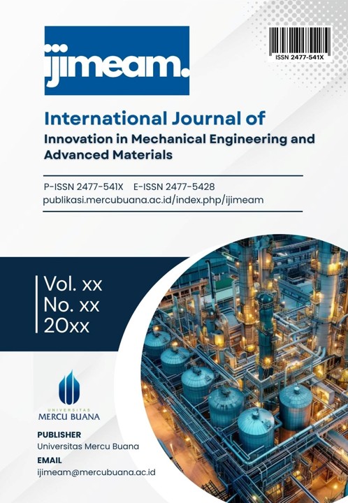 International Journal of Innovation in Mechanical Engineering and Advanced Materials (IJIMEAM)