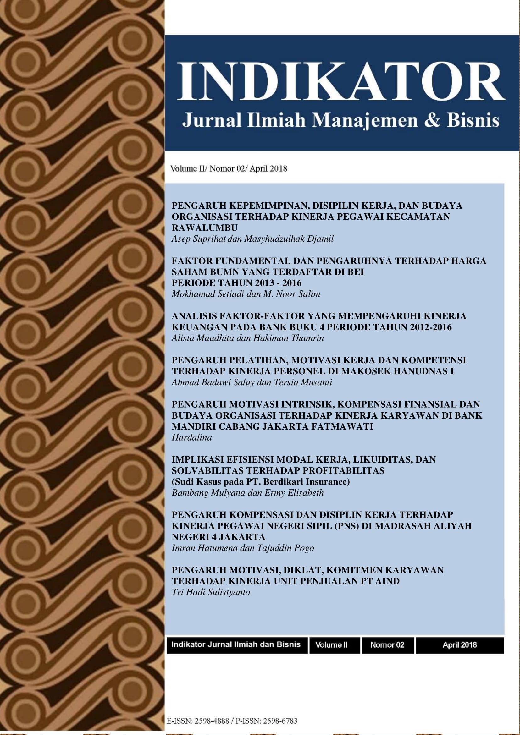 Cover Page
